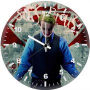 joker mad man gt wall clock