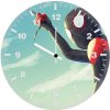 spiderman taking off m2 wall clock