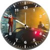 joker v batman 6v wall clock