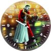 joker folie a deux personified sc wall clock