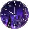 batman in gotham rising above p8 wall clock