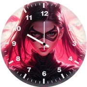 batgirl unleashing oz wall clock