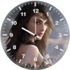 wonder woman artwork 1t wall clock