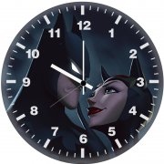 batman and cat woman on wall clock