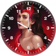 scarlet witch wrath 3i wall clock