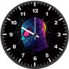 spiderman minimal artwork rk wall clock