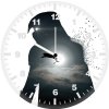 moon knight minimalism fg wall clock