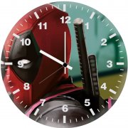 deadpool artwork 71 wall clock