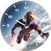 iron man above clouds xm wall clock