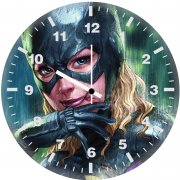 batgirl artworks hd 7f wall clock
