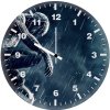 black spider man zm wall clock