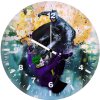 joker vs batman f1 wall clock