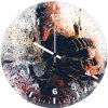 deathstroke splat colours artwork m7 wall clock