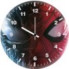 spider man x venom hw wall clock