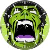 hulk digital artwork xq wall clock