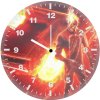 ghost rider rides the night rb wall clock