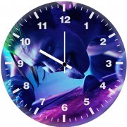 4kjoker cosplay bn wall clock