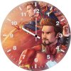 iron man doctor strange spiderman 3x wall clock