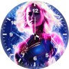 captain marvel cyberpunk q9 wall clock