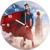 superman stronger than steel wr wall clock