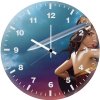 wonder woman 3d 6p wall clock