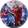 felicia wearing spidey costume pf wall clock