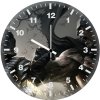 batman and deathstroke 1b wall clock