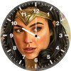 wonder woman 1984 artwork 2e wall clock