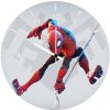 spiderman superhero character art je wall clock
