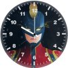 captain marvel digital artwork da wall clock