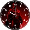 batman justice in the red shadows 8w wall clock