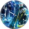 black adam the rock comic art nt wall clock