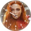 spider girl cosplay xx wall clock