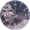 wonder woman looking 2f wall clock
