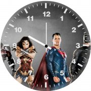 art of justice league 3a wall clock