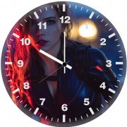 natasha romanoff ea wall clock