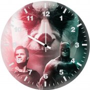 joker superman batman ho wall clock