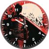 the batman red zn wall clock