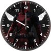 deadpool with two guns mc wall clock