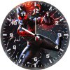 black widow symbiote spider ij wall clock