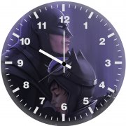 batman catwoman f7 wall clock