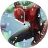 spiderman farfrom home artwork em wall clock