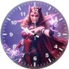 scarlet witch focused heroine 4c wall clock