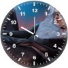 black cat quiet mode jj wall clock