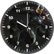 batgirl leslie grace 2m wall clock