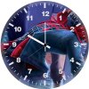 spiderman miles morales art hd f4 wall clock