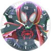spiderverse miles morales art mq wall clock