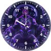 black panther throne 7p wall clock