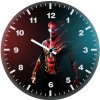 spider man turns into dust un wall clock