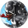 venom and spider ug wall clock